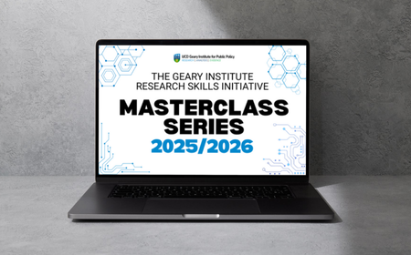 Computer screen announcing GIRSI Masterclass Series 2025/2026